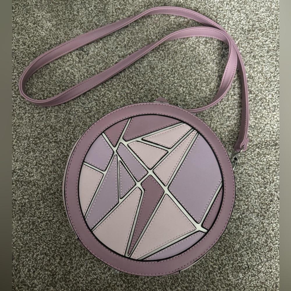 Walt Disney World- Magic Kingdom “Purple Wall” crossbody bag